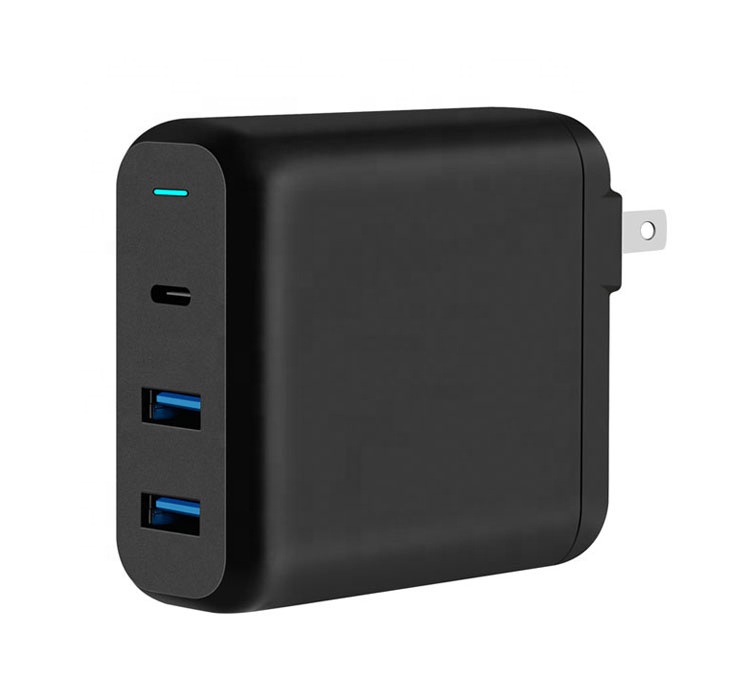 Newest QC 3.0 compliant 60W US plug PD support USB type c wall charger